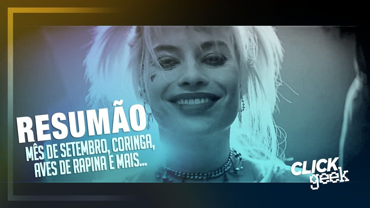 Arlequina independente, estreia de 'Coringa' e um resumo da cultura pop em setembro