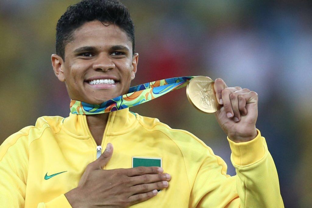 Douglas Santos, jogador paraibano comemora Ouro nas Olimpíadas