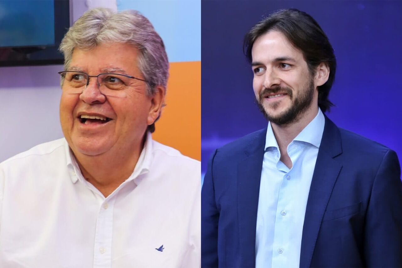 Pesquisa Ipec: João Azevêdo tem 47% e Pedro Cunha Lima 42%; os dois estão tecnicamente empatados