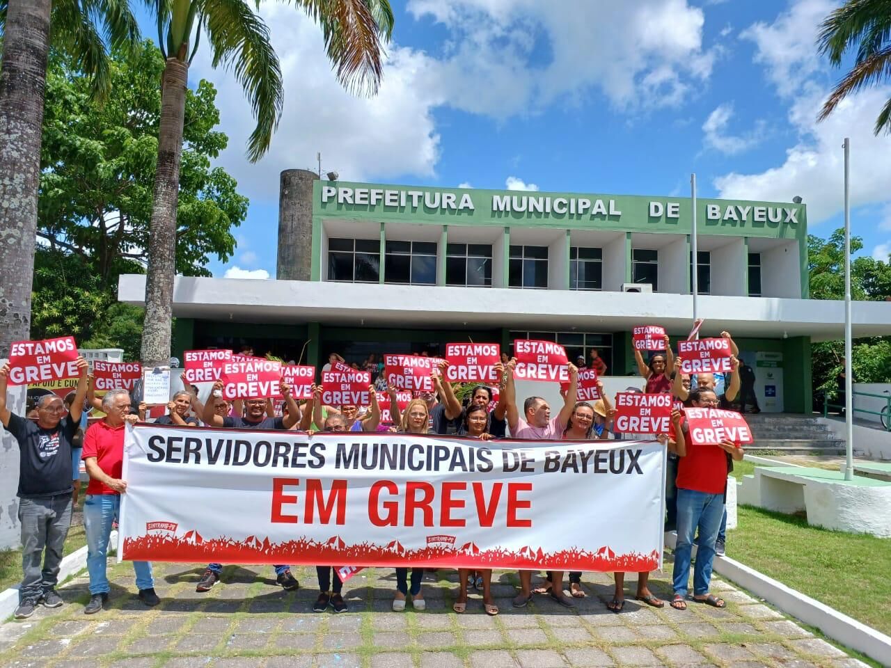 Comentários sobre greve dos servidores são apagados das redes sociais da Prefeitura de Bayeux e sindicato prepara manifestação