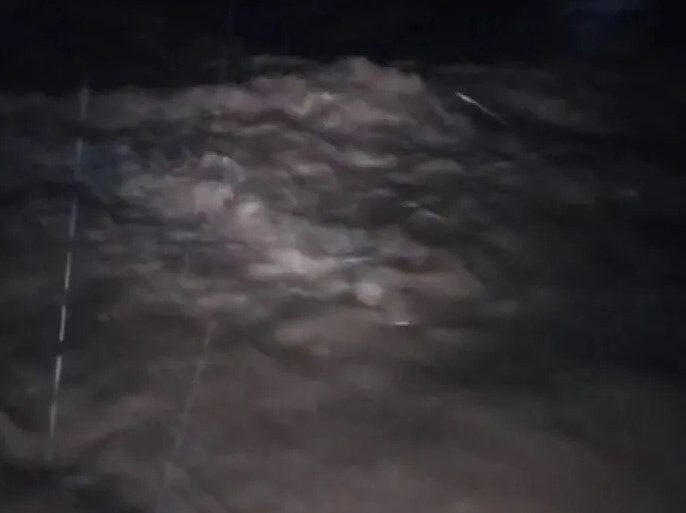 A barragem de Açude de Dentro no Distrito de Catolé de Boa Vista sangrou