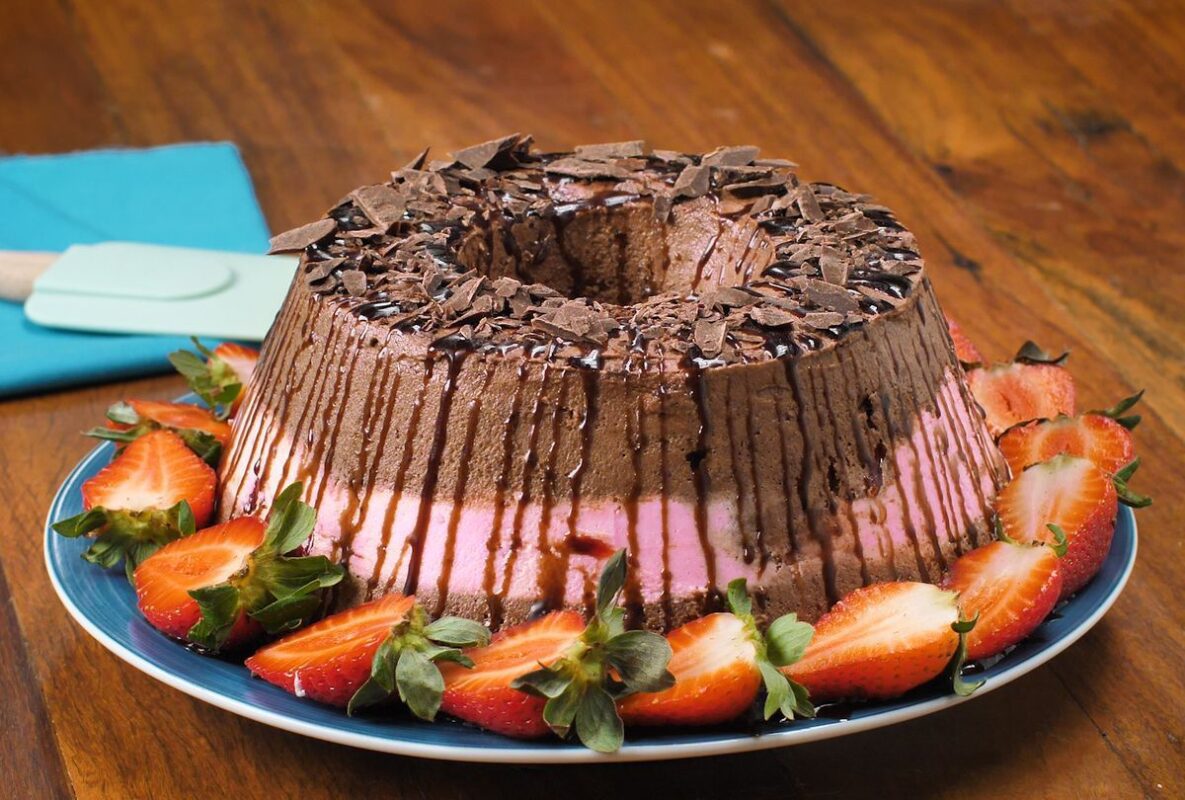 Bolo de sorvete sensação uma verdadeira obra de arte Bolo de sorvete sensação uma verdadeira obra de arte
