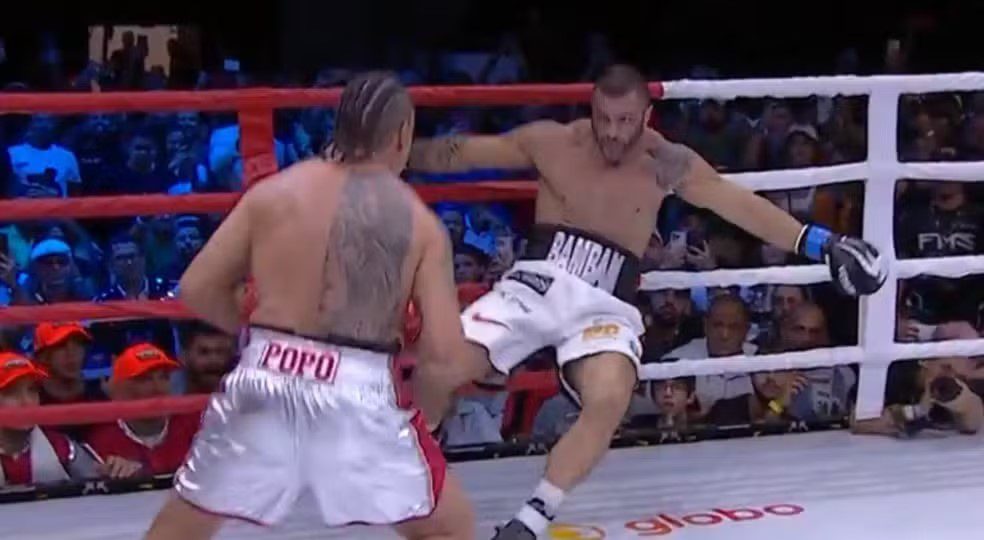 Após derrota para Popó, Bambam promete nova luta: “vamos buscar dois” Bambam faturou quase R$ 1,5 mi após luta contra Popó; duelo durou 36 segundos