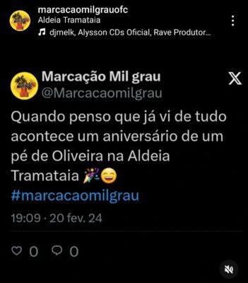 Aniversário de árvore, em aldeia na Paraíba, ganha destaque nas redes sociais.