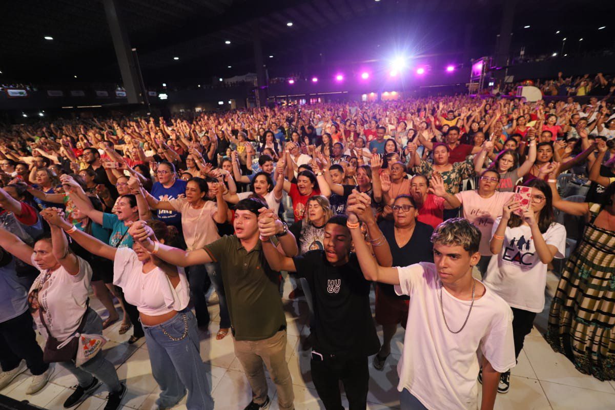 Crescer encerra encontro com público de 70 mil pessoas durante cinco dias do Carnaval em Campina Grande Crescer, Campina Grande