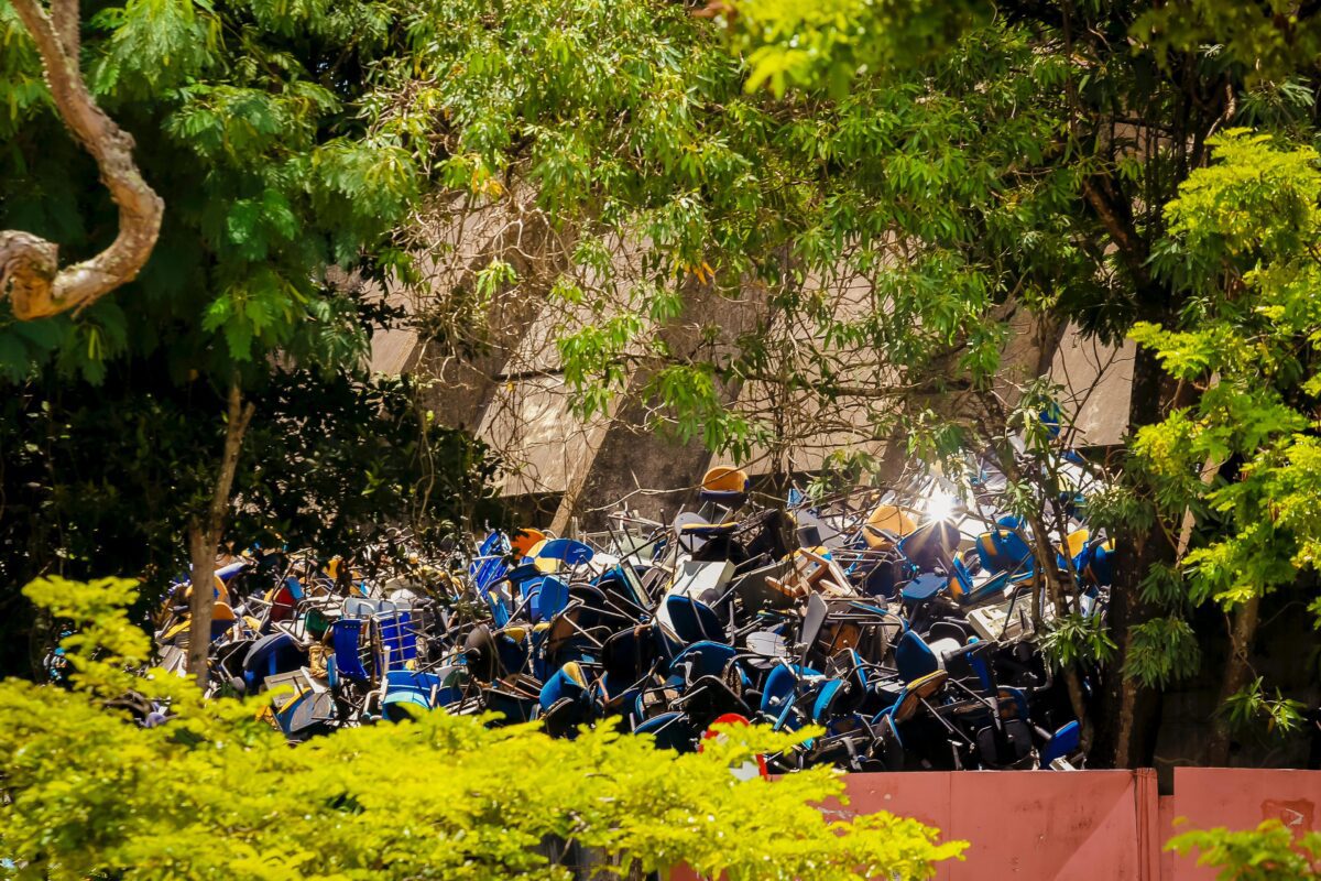 UFPB, entulhos, riscos, doenças, dengue