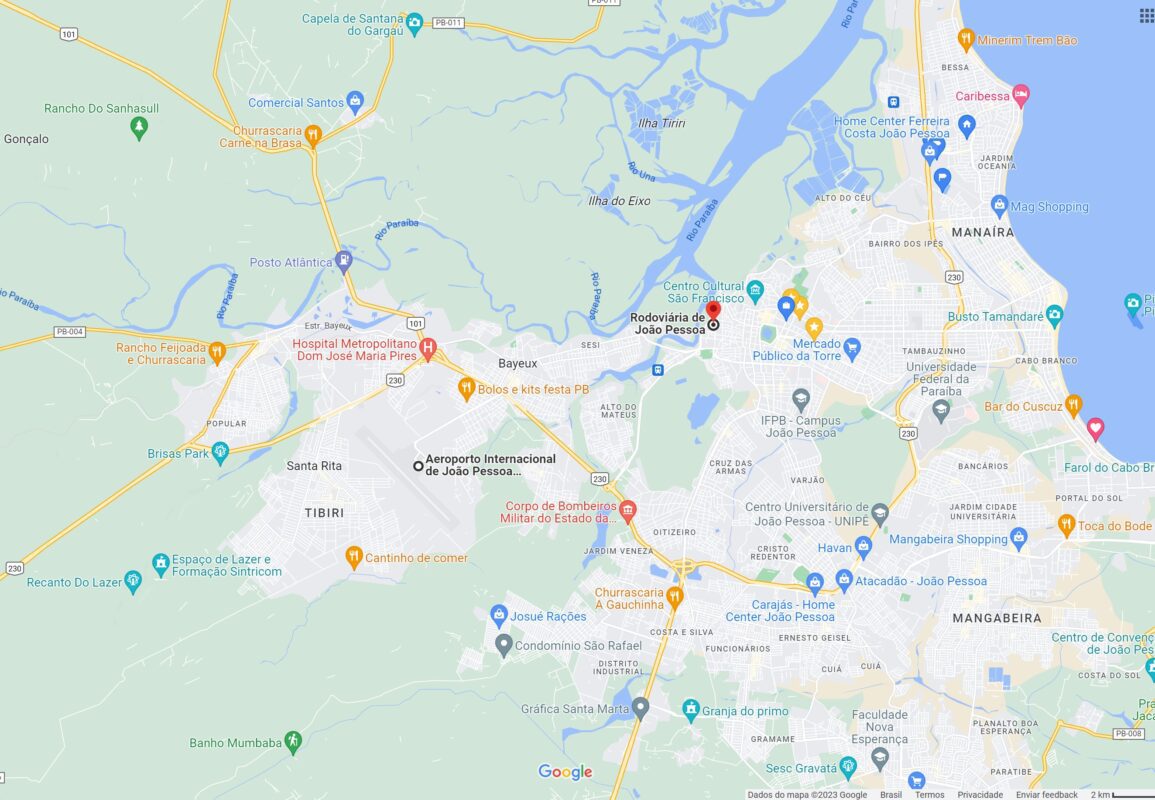 Google incorpora IA no 'Maps'; serviço agora tem chat inteligente, visão imersiva e 'tour 3D' Google, Google Maps, João Pessoa