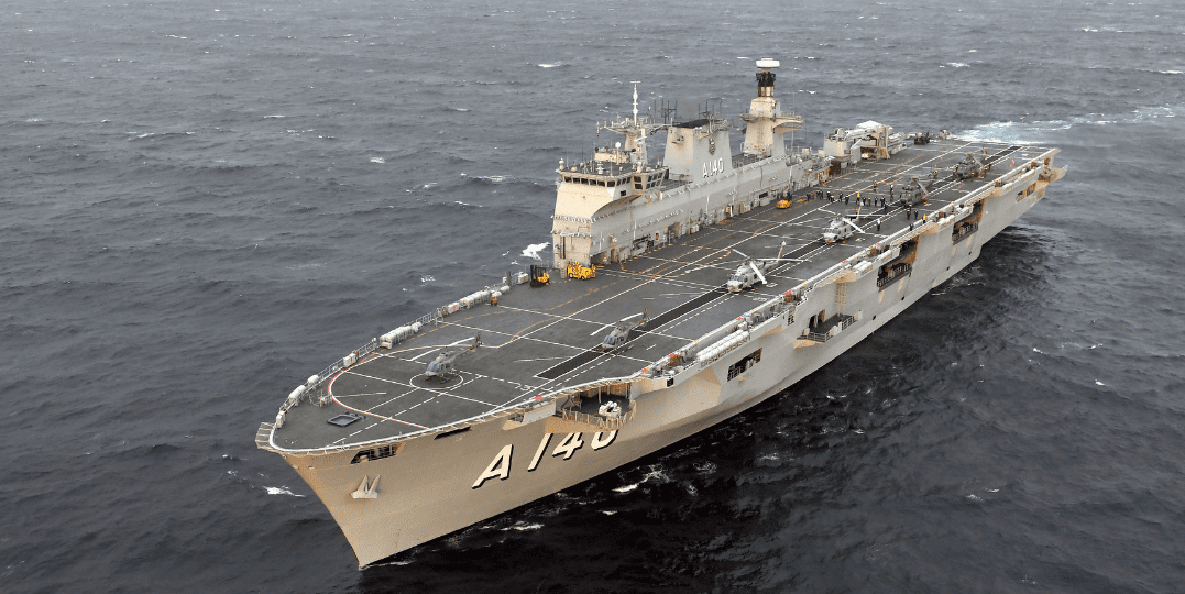 Maior navio de guerra da América Latina atracado em Cabedelo comporta 18 aeronaves e 800 militares; conheça detalhes do NAM Atlântico Navio de Guerra Nam Atlântico participa de manobras militares durante visitação aberta ao público em Cabedelo