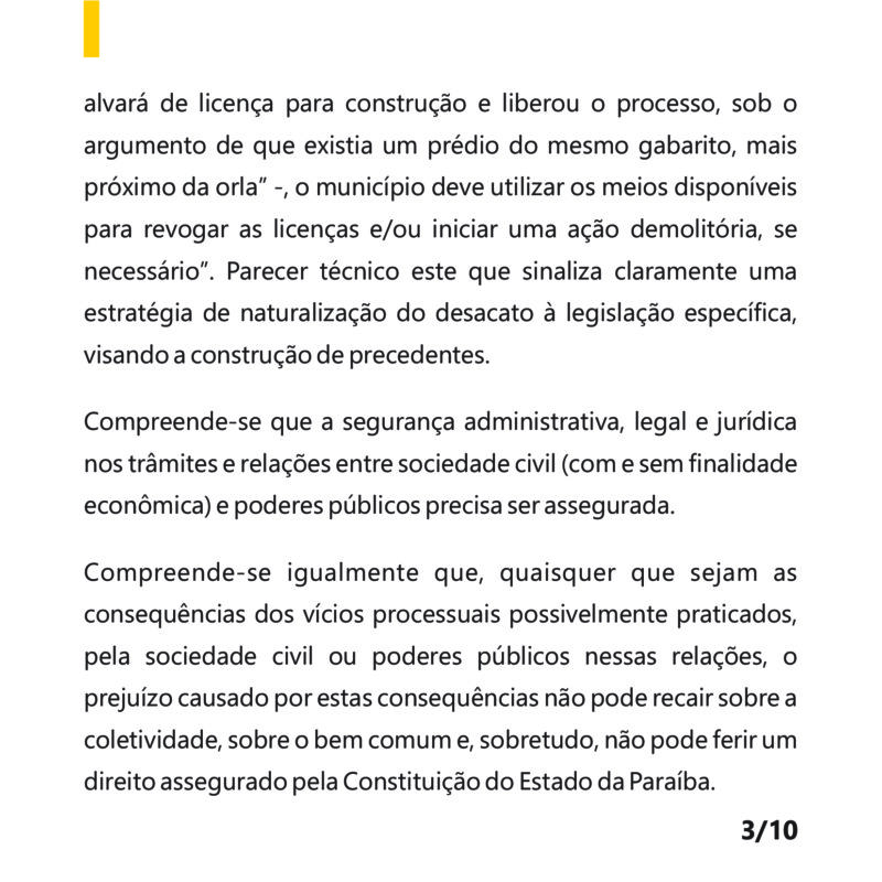 Entidades pedem punições a ex-diretor da Seplan e construtora de prédio com altura acima do permitido na Orla de João Pessoa