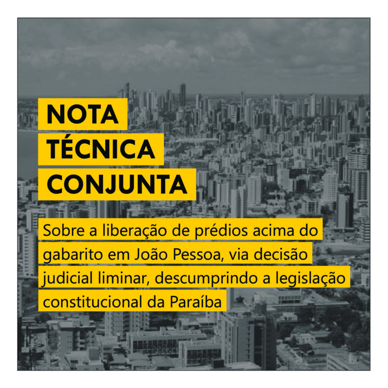 Entidades pedem punições a ex-diretor da Seplan e construtora de prédio com altura acima do permitido na Orla de João Pessoa