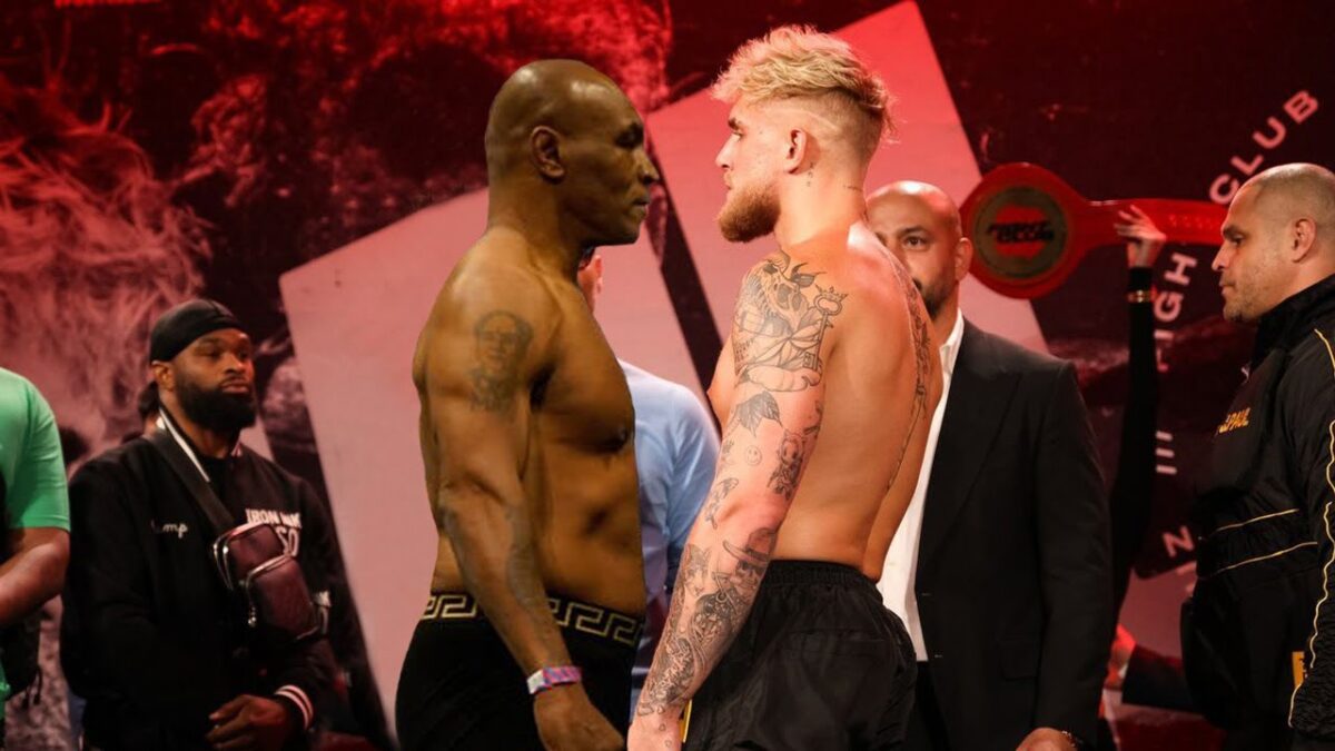 Mike Tyson enfrenta Jake Paul no boxe no dia 20 de julho Mike Tyson enfrenta Jake Paul no boxe no dia 20 de julho