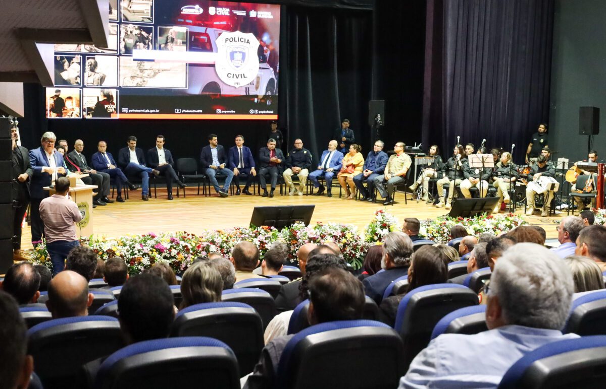 Segunda turma de aprovados em concurso da Polícia Civil inicia curso de formação e efetivo da Paraíba terá aumento de 67%
