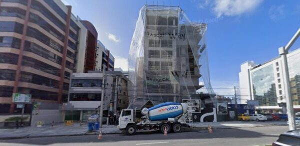 Edifício Way é alvo de ação por altura irregular, na orla de João Pessoa.