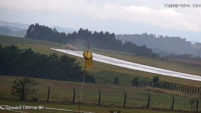 Avião, Acidente