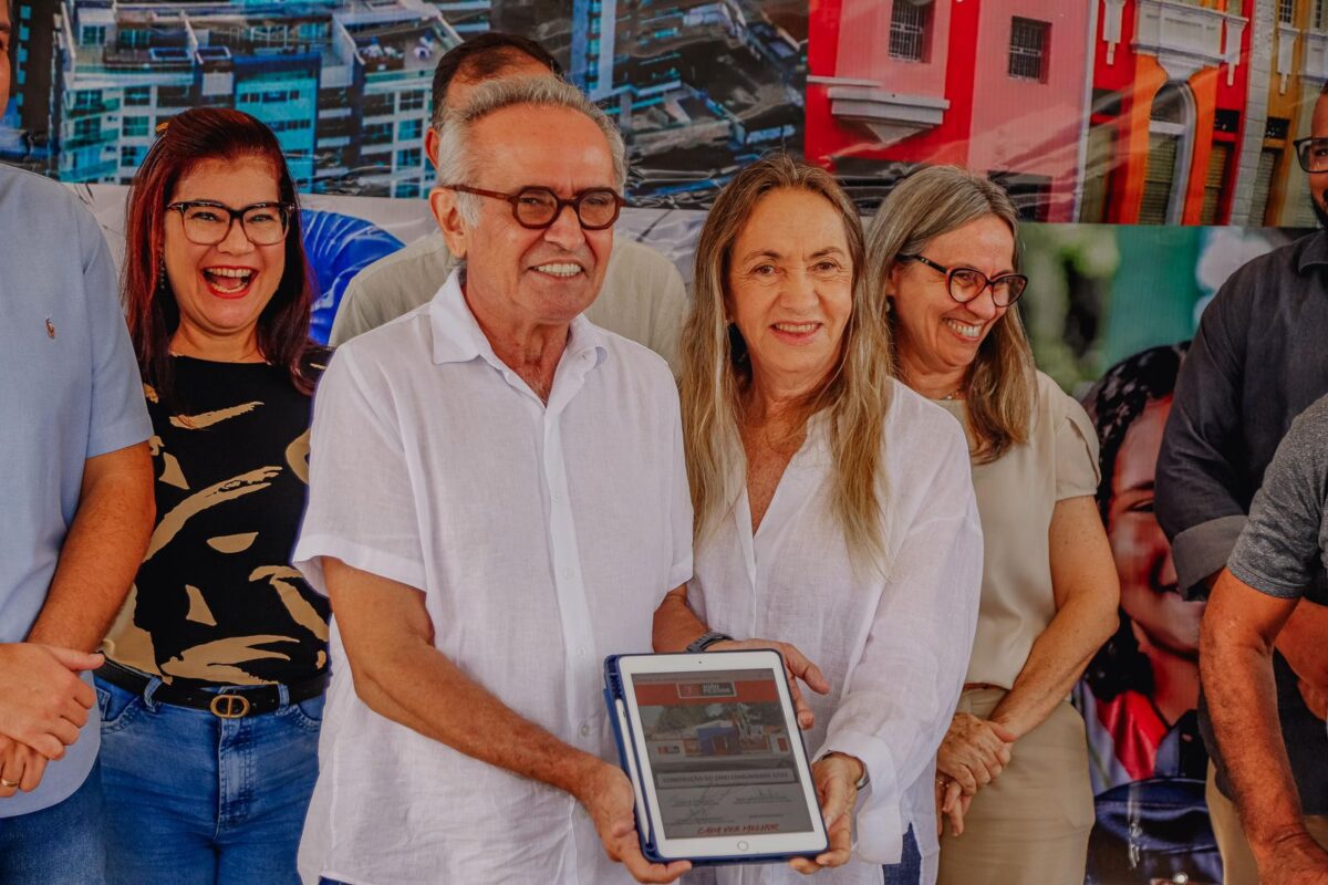 Cícero Lucena autoriza construção de Centro de Educação Infantil para moradores da Comunidade Citex, em João Pessoa Cícero Lucena, prefeito, centro municipal de educação infantil, Comunidade Citex, construção