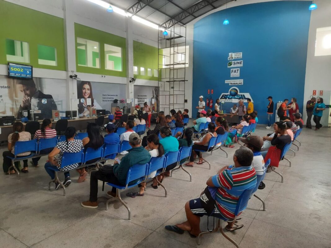 Campina Grande termina fevereiro com 692 vagas de trabalho, cadastradas no Sine Municipal Campina Grande termina fevereiro com 692 vagas de trabalho, cadastradas no Sine Municipal