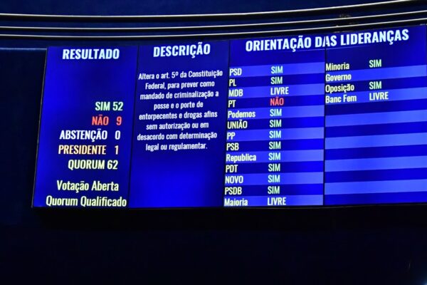 PEC, senado, drogas