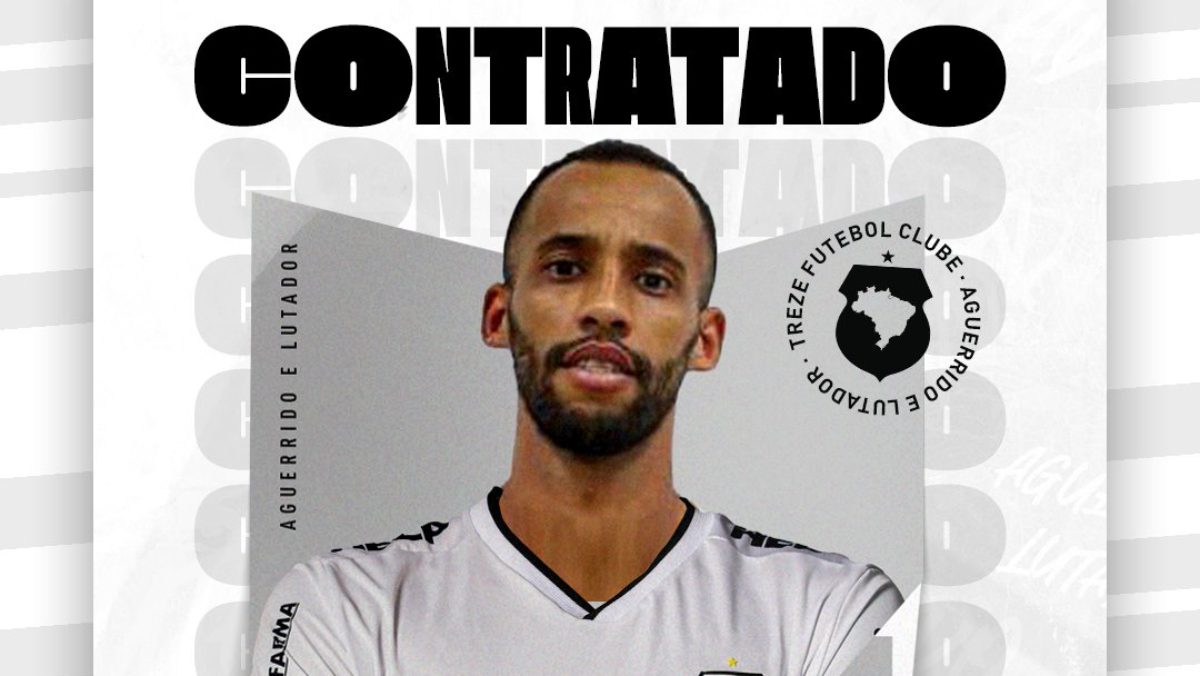 Treze-PB acerta contratação do volante Marquinhos, ex-Marcílio Dias Marquinhos, Treze-PB