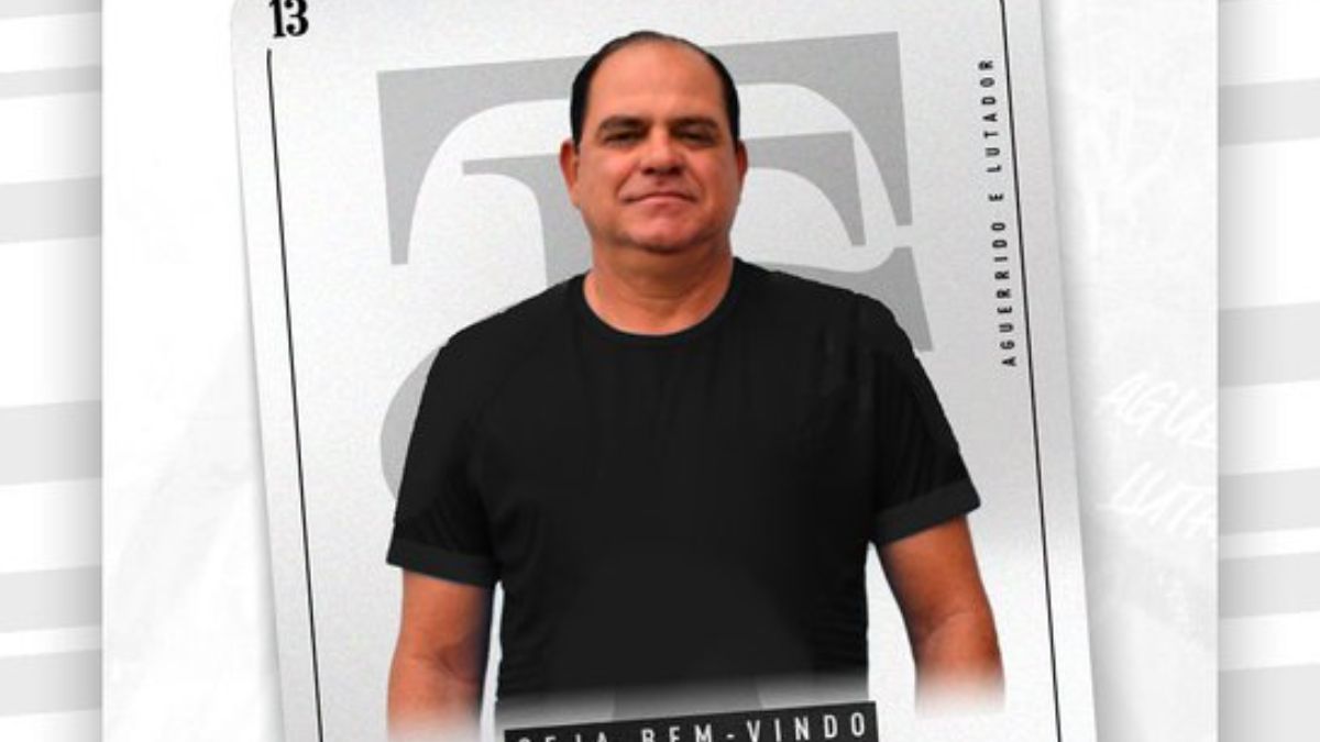 Treze anuncia o técnico Waguinho Dias para a Série D Treze - técnico Waguinho Dias