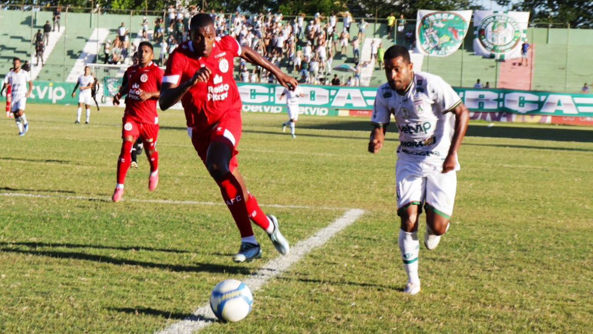 Série D: Sousa e América-RN ficam no empate sem gols no Marizão Sousa x América-RN, pela Série D. Foto: Jefferson Emmanoel/América-RN