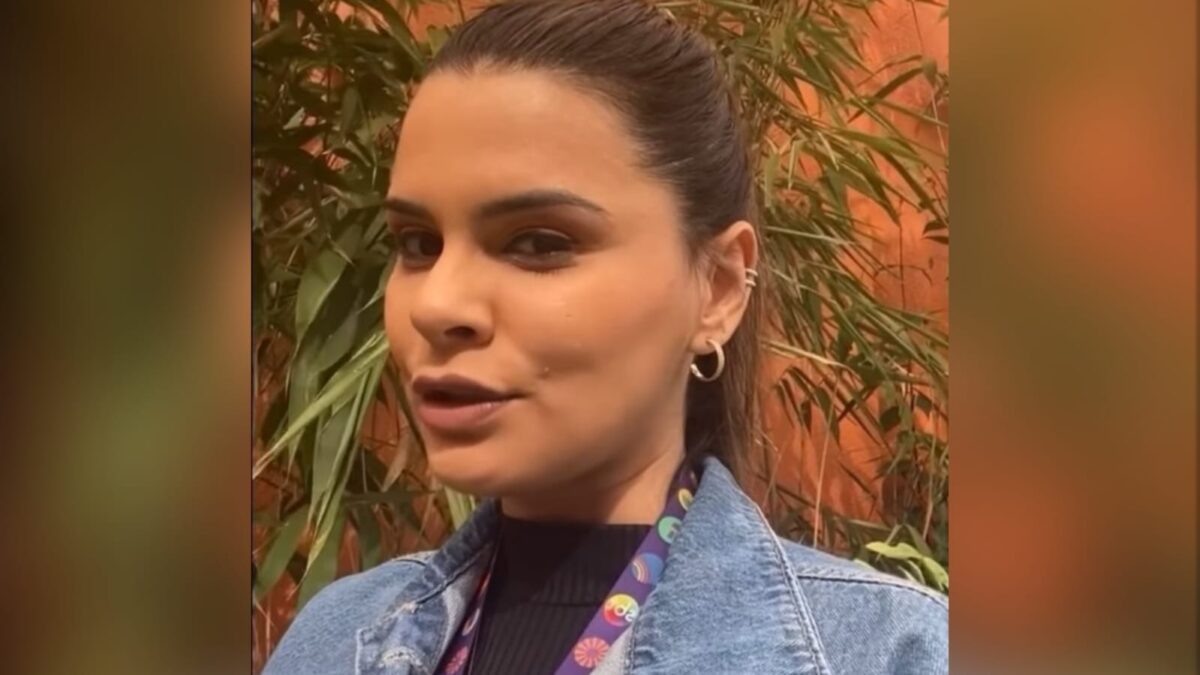 Jornalista paraibana mostra como está cenário da Casa dos Artistas, programa icônico do SBT; assista jornalista paraibana, aline guedes