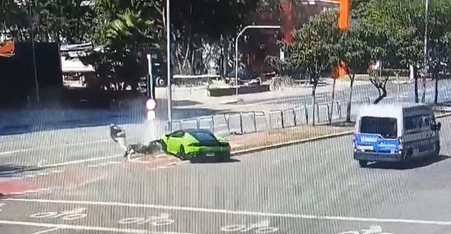 VÍDEO: Motorista tem relógio roubado e acelera lamborghini para atropelar suspeito Motorista, Acidente, Suspeito