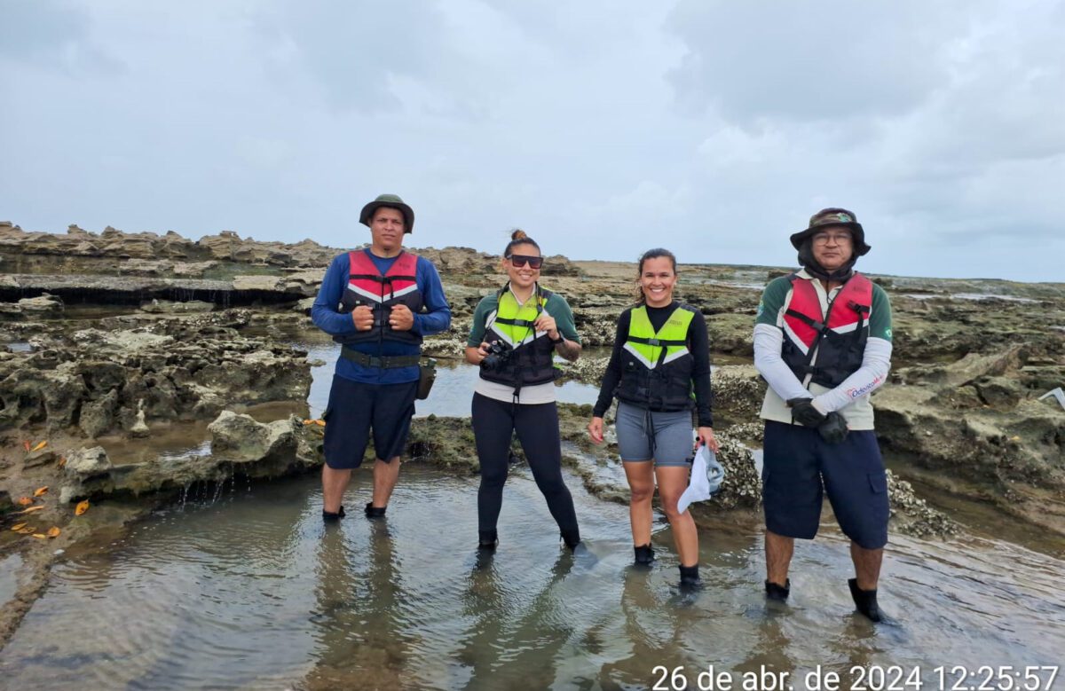 Branqueamento de corais é registrado na Área de Preservação Ambiental da Barra do Mamanguape