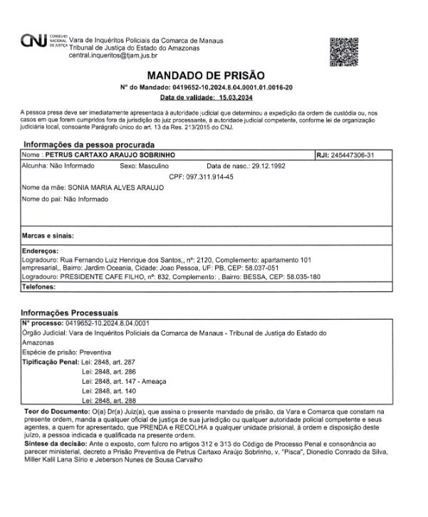 Petrus Cartaxo o “Pisca” é preso em Cabedelo acusado de organizar rinha de galo e ameaçar deputada