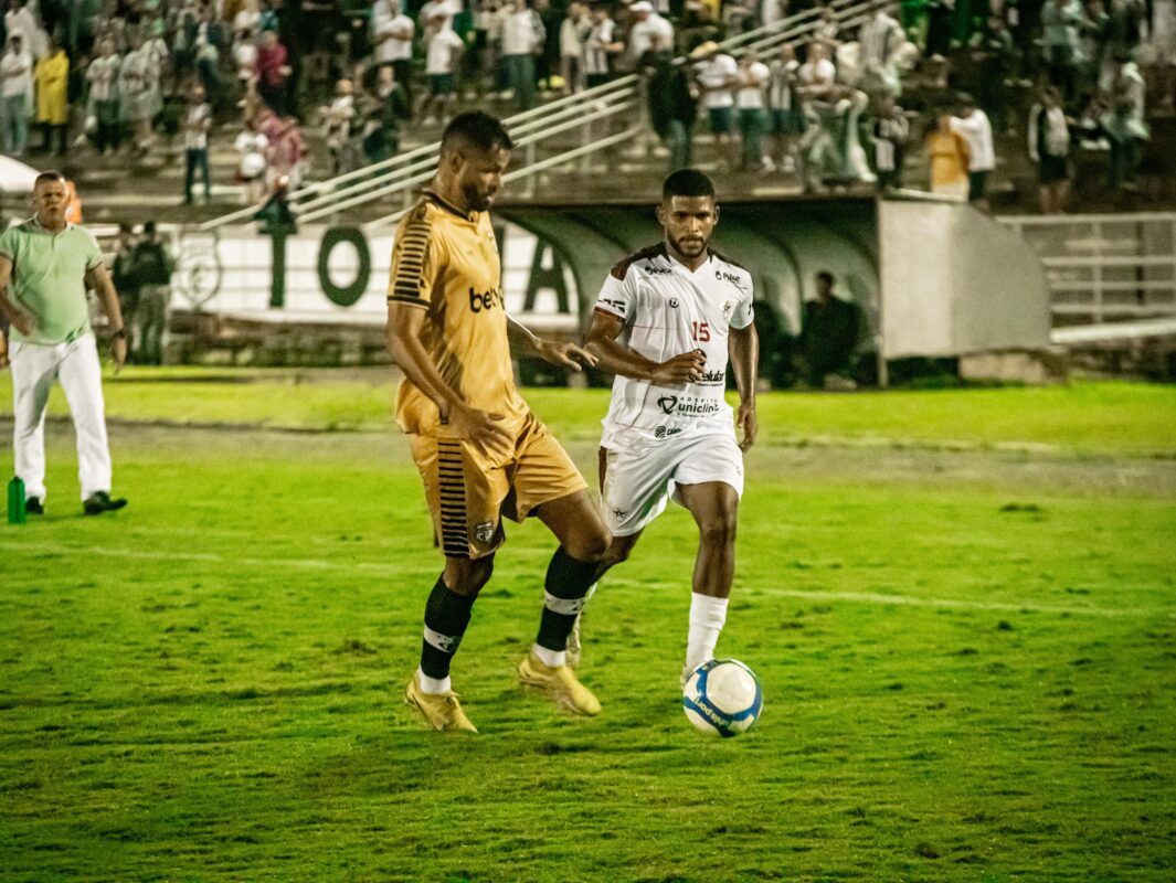 Treze sai na frente, mas cede empate ao Atlético-CE na Série D Treze x Atlético-CE - Série D 2024
