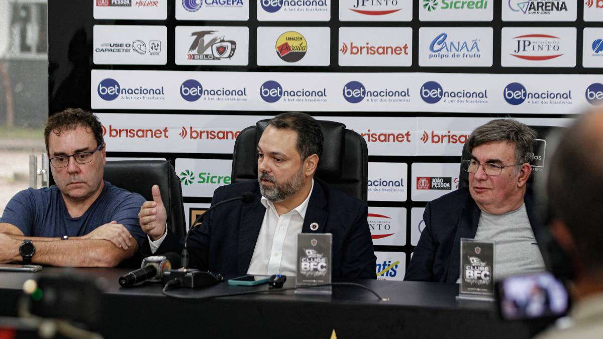Conselho do Botafogo-PB aceita proposta para venda da SAF por R$ 260 milhões Botaofogo-PB_Diretoria_SAF