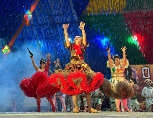 O Festival de Quadrilhas Juninas – Etapa Campinense – continua nesta noite