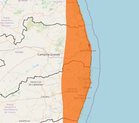 Alerta de chuva foi renovado