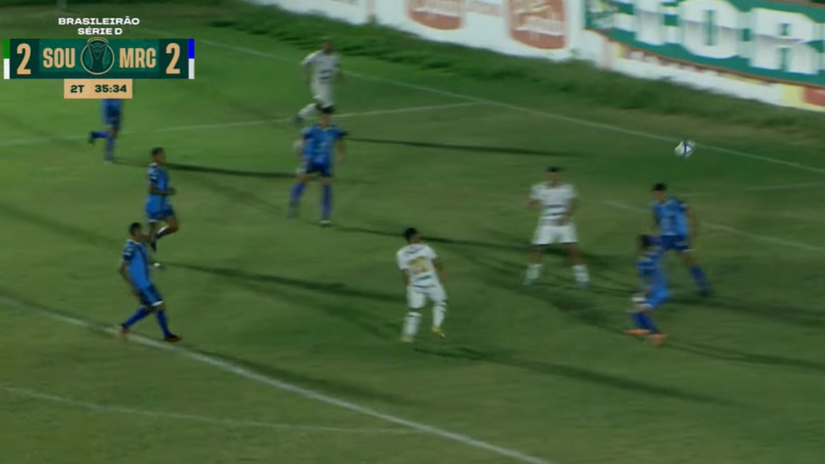 Com gol polêmico no fim do jogo, Sousa-PB vence o Maracanã-CE pela Série D Sousa-PB x Maracanã-CE pela Série D do Brasileirão 2024