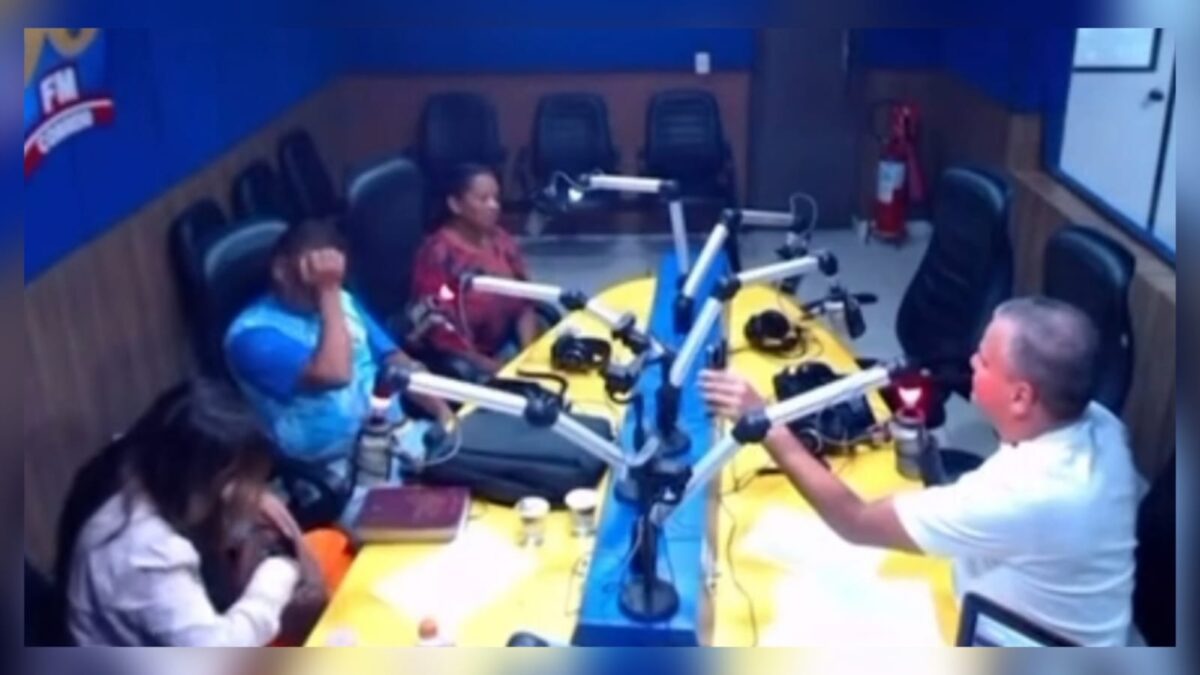 Doação ocorreu durante o programa Correio Manhã.