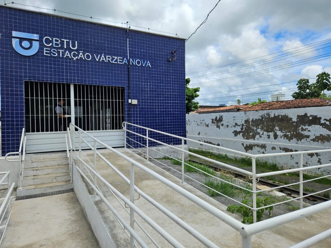 Grande João Pessoa ganha nova estação de trem amanhã; saiba qual João Pessoa, estação, CBTU, nova, inauguração