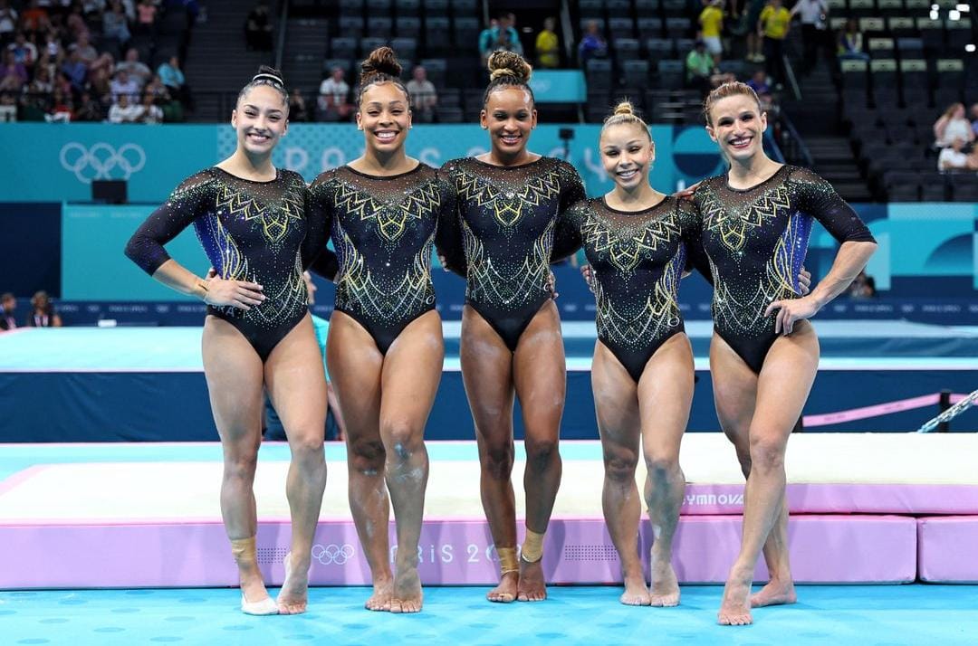 Ginástica artística: equipe brasileira disputa final feminina ginástica artística, time Brasil, jogos olímpicos, Paris 2024