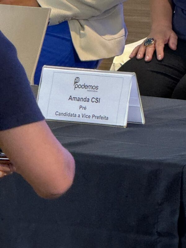 CLICKPB ANTECIPOU: Amanda CSI é confirmada como vice na chapa de Ruy Carneiro