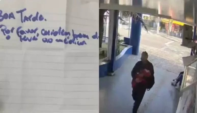Bebê é abandonado dentro de banheiro de UPA; polícia investiga bebê, abandonado, upa
