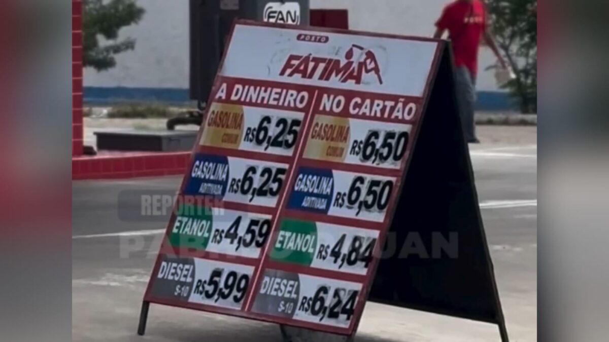 Aumento na gasolina.