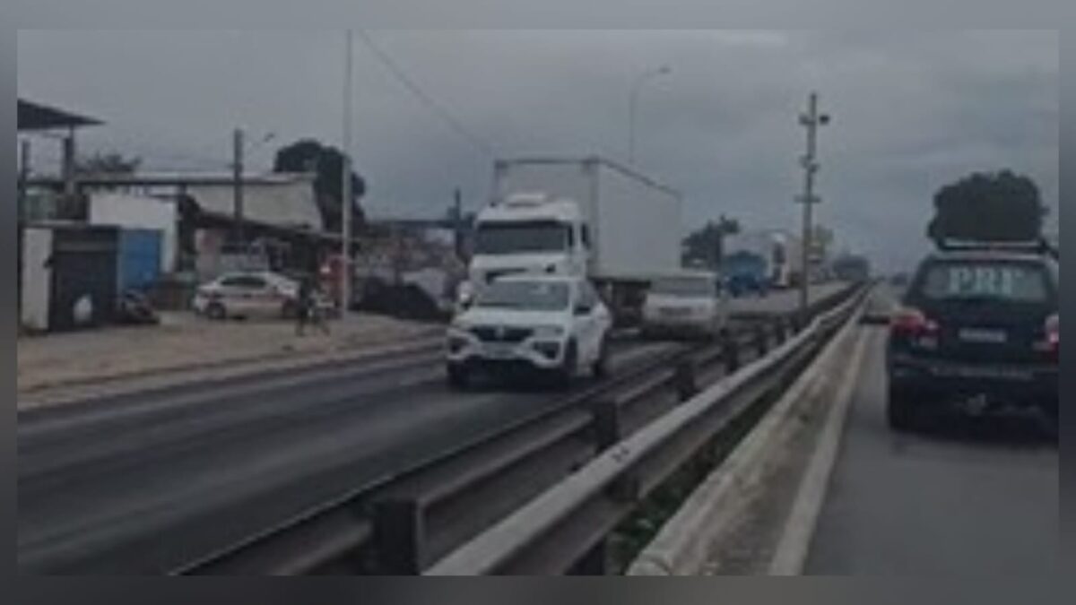 VÍDEO: trânsito nas BRs 101 e 230 é liberado, após protesto em João Pessoa Via liberada.