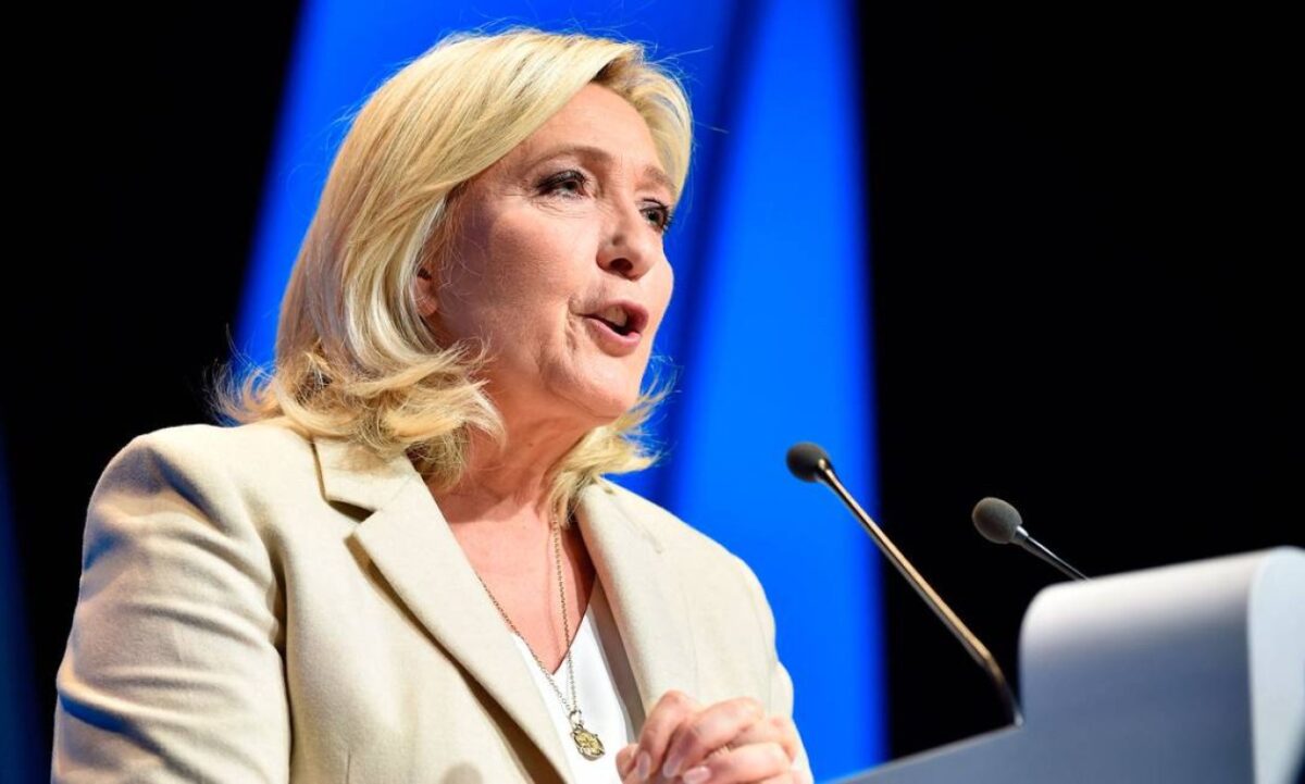 Nossa vitória foi apenas adiada, diz Marine Le Pen, após boca de urna indicar partido de extrema direita em 3º lugar na França Nossa vitória foi apenas adiada, diz Marine Le Pen, após boca de urna indicar partido de extrema direita em 3º lugar na França