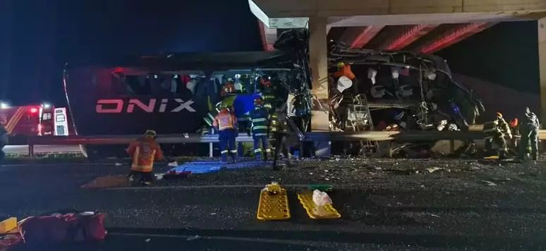 ônibus, dez mortos, sp, acidente