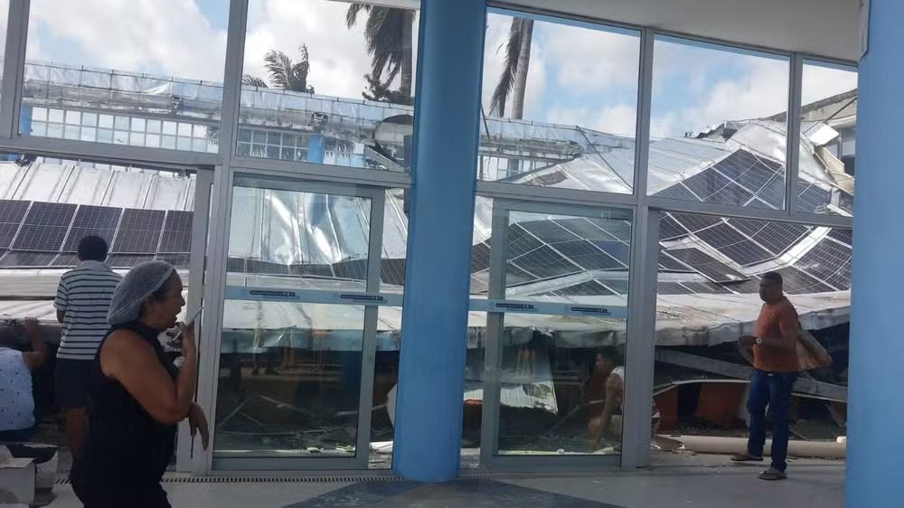 Teto de santuário desaba e deixa mortos e feridos no Recife teto, santuário, recife