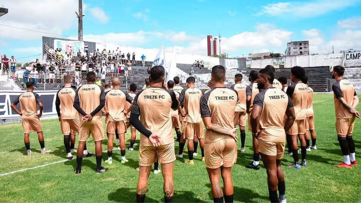 Treze fara treino aberto antes de jogo contra o Itabaiana