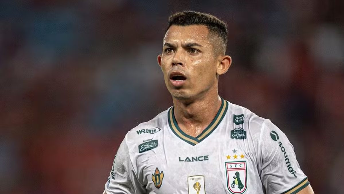 Ewerton Potiguar em ação pelo Sousa-PB - Foto: Acervo pessoal