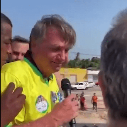 Bolsonaro é atacado por abelhas durante discurso