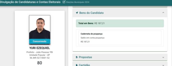 Yuri Ezequiel, patrimônio, bens