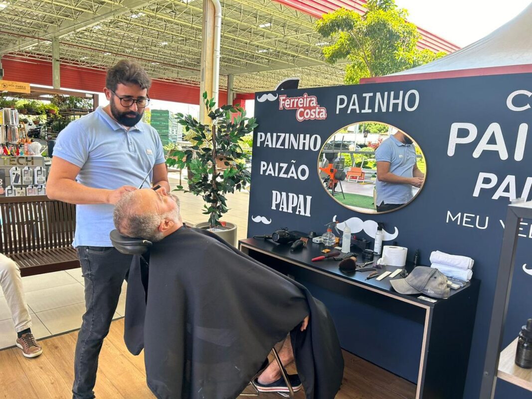 Home center promove cortes de cabelo e barba para o dia dos pais na Grande João Pessoa home center, dia dos pais, joão pessoa