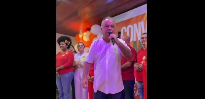 PCdoB confirma, em convenção, Inácio Falcão como candidato a prefeito de Campina Grande inacio falcao, convençao, PCdoB