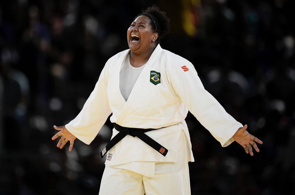 Judô: Beatriz Souza vence israelense e conquista primeira medalha de ouro para o Brasil nas olimpíadas Beatriz Souza, ouro, judô